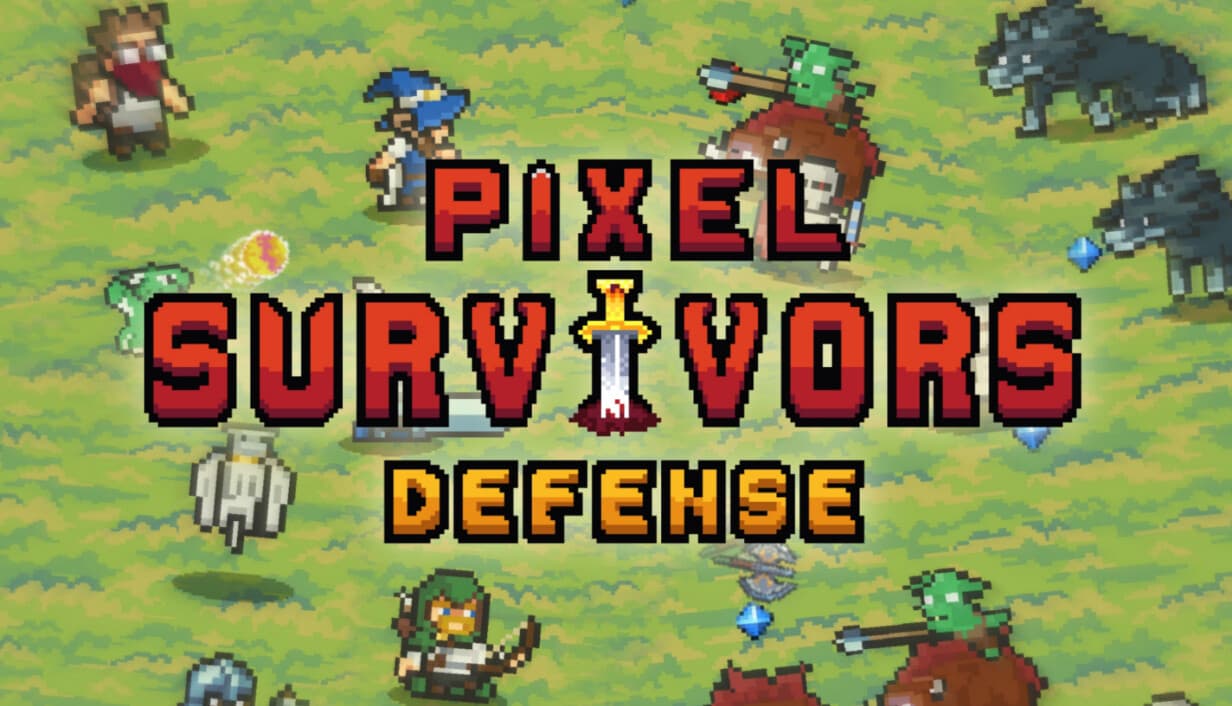 Pixel Survivors: Defense key art