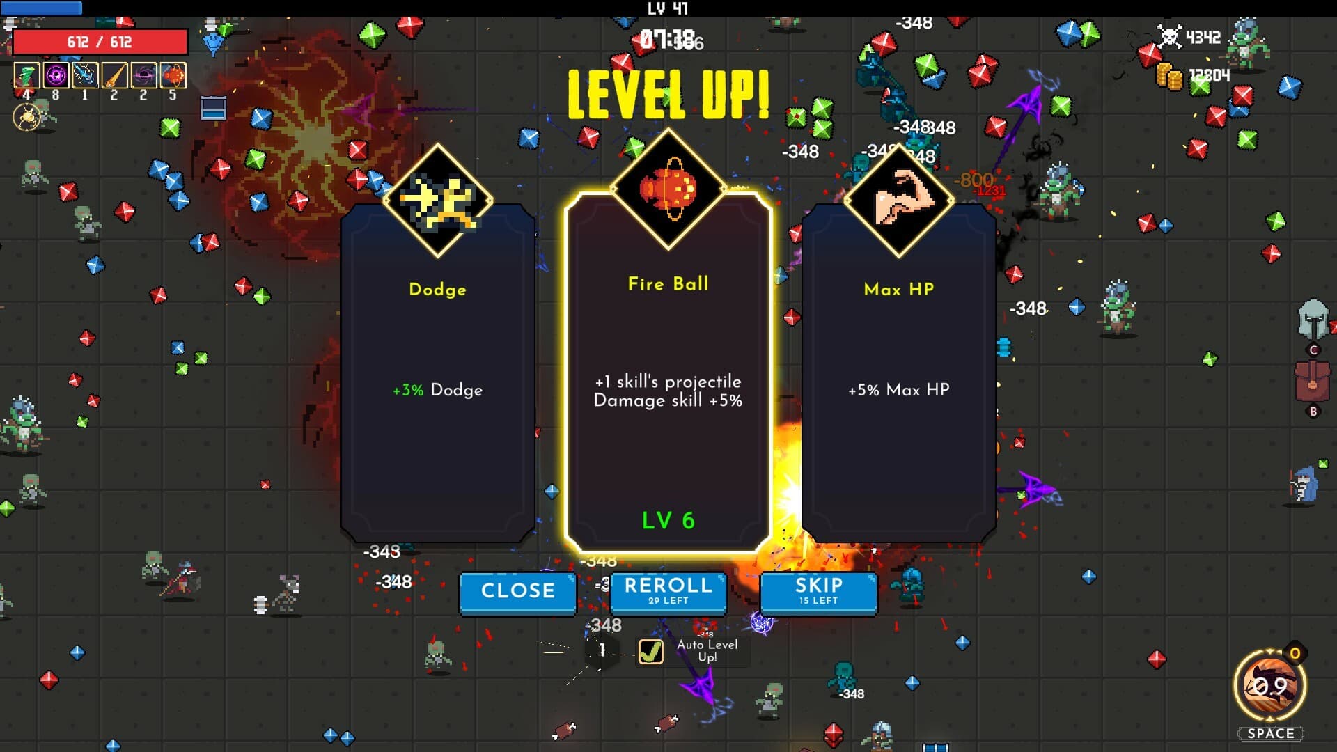 Pixel Survivors: Roguelike screenshot 5